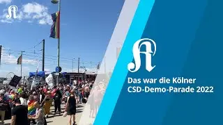 Das war die K&ouml;lner CSD-Demo-Parade 2022