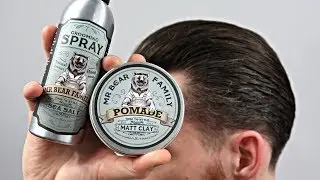 Mr Bear Family (Shampoo, Grooming Spray, Pomade) - recenza linii do włosów