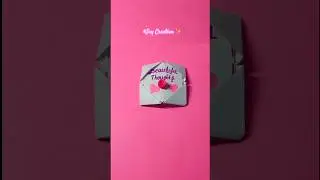 How to Prepare Beautiful Thoughts Card Storage Box from Paper #diy #papercraft @jaycreation2024