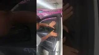 Professional window tint to fix old tint bubbles (how it's done)