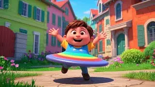 Round and Round, Baby Twirl So Fast | Fun Spinning Rhyme | Nursery Rhymes & Songs