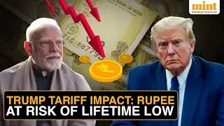 Indian Rupee at Risk of Lifetime Low as Trump Targets Exports: Report