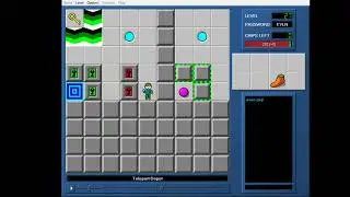 CCLP1 level 27 solution - 283 seconds