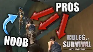 NOOBS WITH WEAPONS VS PROS WITHOUT WEAPONS! Rules of Survival Custom Game Modes