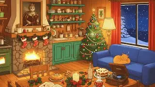 Nostalgic 1940s Oldies on a cozy Winter Night &bull; Vintage Oldies Music for Study & Relax