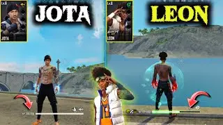 LEON VS JOTA FULL ABILITY TEST IN FREE FIRE - GARENA FREE FIRE