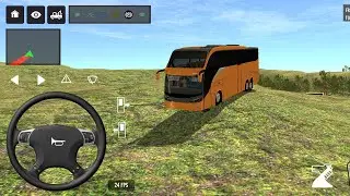 Euro Bus Driving Game Public Transportation 2024 -  Indonesia Bus Simulator Android Gameplay #638