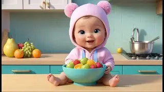 Fruit Salad Color Mix | Fun Color Learning Nursery Rhyme for Kids | Baby Learning Song