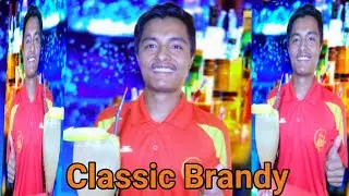Classic Brandy cocktail by professional bartender