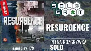 Resurgence | PREMIERA | pełna rozgrywka solo | zasady gry | gameplay 179