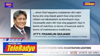 NCSC: Video kaugnay sa senior citizens data registration lehitimo | TELERADYO BALITA (15 Dec 2022)