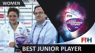 Best junior Player of the Tournament Maria Granatto #HCT2016