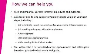National Careers Service