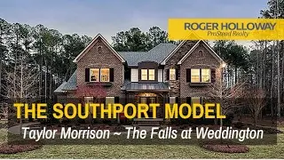 SOUTHPORT Model Home Tour The Falls at Weddington NC