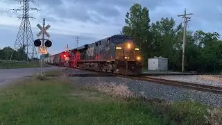 LSRC Z491~CSX 5286 & CSX 533 Weaving out of Gavilon Grain Carrltton Mi
