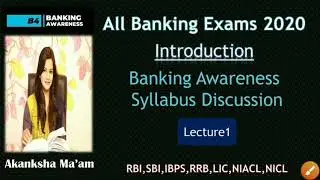 Syllabus for Banking Awarenes 2020 in Marathi
