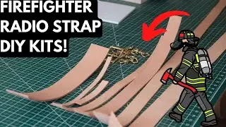DIY Leather Project | Firefighter Radio Strap Kit