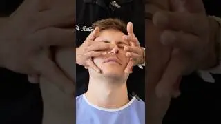 Deviated Septum, C2, T6, Sacrum, Ears & Shoulder Adjustment #shorts #chiropractic