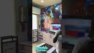 Behind-the-scenes footage of the Gracie's Corner animation team and studio in Nigeria #shorts