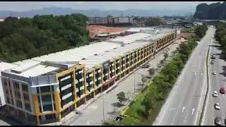 Ipoh South Gate drone view