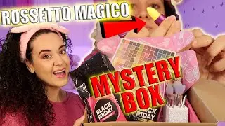 Mi TRUCCO SOLO con ciò che TROVO nella MYSTERY BOX - TROVO 2 ROSSETTI MAGICI!