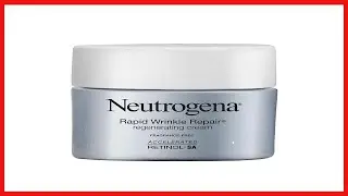 Neutrogena Rapid Wrinkle Repair Hyaluronic Acid Retinol Cream, Anti Wrinkle Cream, Face Moisturizer