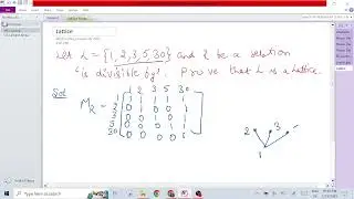 Lattice in Discrete Maths