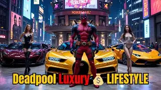 Deadpool&rsquo;s Billionaire Lifestyle 2025 💰💸 Ultimate Luxury & Motivation #billionaire #deadpool