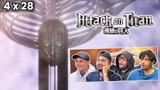 WE WEREN&rsquo;T READY FOR THIS!! | Anime NEWBIES vs. Attack on Titan 4x28 