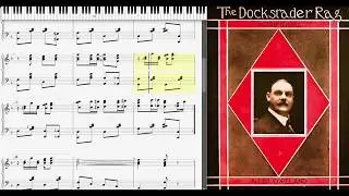 The Dockstrader Rag by Les Copeland (1912, Ragtime piano)