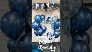 Personalized Balloons Bouquet with Company Logo | Corporate & Collegiate Balloons