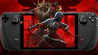 Deck oled Assassin's Creed Shadows Hdr on,Fsr off