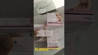 #Clinsol#Anti Acne Soap&gel