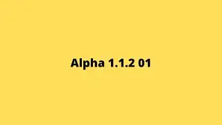 Minecraft alpha 1.1.2 01