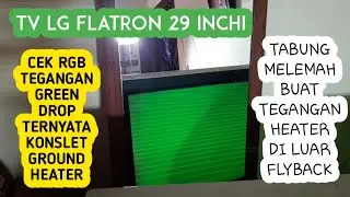 sangat mudah memperbaiki TV LG flatron 29