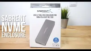 Sabrent Aluminium NVMe SSD Enclosure Review and Speed Test