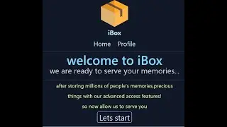 iBox   (Google drive Clone)