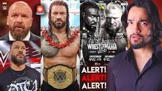WWE IN EMERGENCY😧🚨...BIG WRESTLEMANIA 42 PLANNING, ROMAN REIGNS NEW CHAMPION, BROCK LESNAR