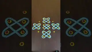 Easy Kolam For Beginners @RoopaRangoli #shorts #rangoli #kolam #rangoli #muggulu #padikolam