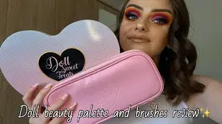 Doll beauty palette and brushes review✨