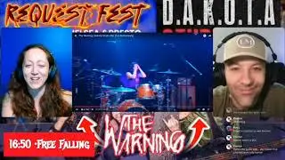 THE WARNING  ⚡️  Free Falling & XXI Century Blood  - Live (Reaction) Request Fest 