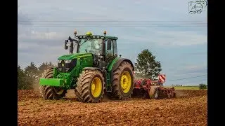 John Deere 6250R mit Horsch Terrano 4FX am grubben