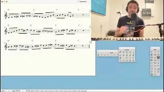 From voice leading triads to bebop phrases