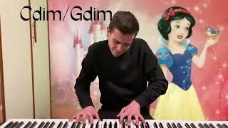 Tommy Budin - Someday My Prince Will Come (Jazz chords piano version)