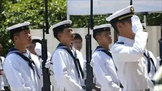 令和元年 金比羅掃海殉職者慰霊行事 儀仗隊弔銃発射