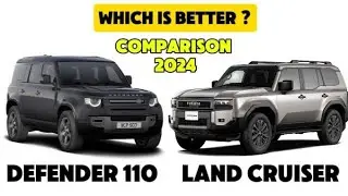 Toyota Land cruiser Vs land rover defender 110s 2024 /  Land cruiser Vs  defender 2024 | Comparison