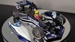 Ayrton Senna - 1983 Brabham BMW BT52B Test Diecast 1/18