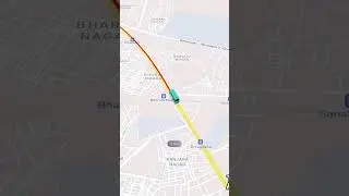 Patancheru &rarr;CBS bus stand 🚌 #viral #trending #maps #routemap #travel