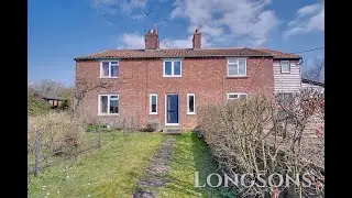 PROPERTY TOUR UK Character cottage, country views. West Acre, Norfolk with Longsons Estate Agents