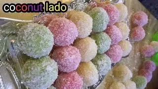 Coconut 🥥 Ladoo Recipe | Perfect for Festivals and Special Occasions with Hafezan 